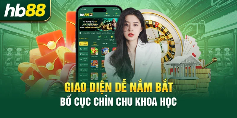 Giao diện với đồ hoạ siêu đẹp và bắt mắt 