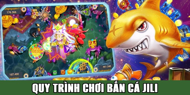 Quy trình chơi game bắn cá tại sảnh JILI của nhà cái HB88